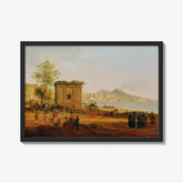 The Gulf of Naples with Scenes from Everyday Life by Joseph Rebell - thumbnail_1_bf_673cbcce5e0c5e198f5ec64d
